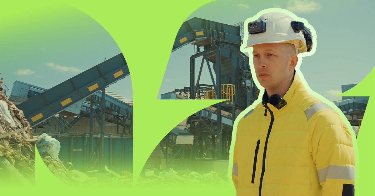 construction and demolition waste sorting line