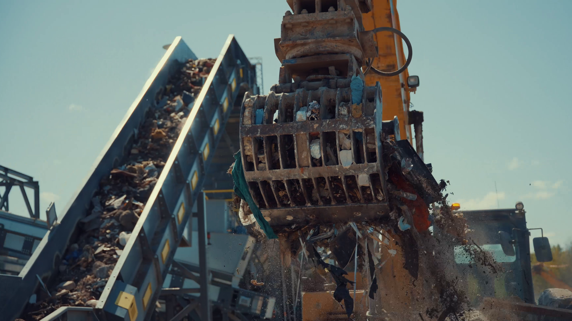 construction and demolition waste - waste mix